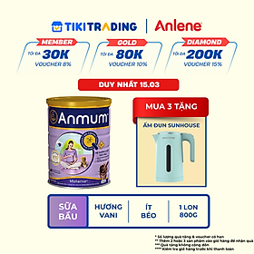 Sữa Bột Dành Cho Mẹ Bầu Anmum Materna Hương Chocolate 800g