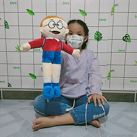 GẤU BÔNG NOBITA (0.4 MÉT) QUÀ TẶNG DỄ THƯƠNG CHO BÉ