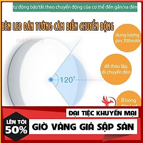 Mua Đèn led cảm ứng tích điện sạc pin tiện lợi  đèn ngủ cảm biến chuyển động thông minh giá rẻ