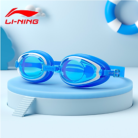 Kính bơi trẻ em LI-NING chống tia UV chống sương mù kèm nút bịt tai - Hàng chính hãng