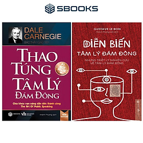 Sách Combo 2 Cuốn : Thao Túng Tâm Lý Đám Đông + Diễn Biến Tâm Lý Đám Đông - SBOOKS