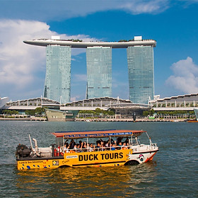 Vé Tham Quan Singapore Bằng Xe Ducky Wacky