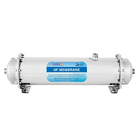 Bộ máy lọc nước sinh hoạt Yamato vỏ Inox không dùng điện, lõi Lọc cặn siêu nhỏ UF 0.01micron, chức năng xả cặn định kì, công suất 1000L sử dụng cho nhà bếp hoặc hệ thống lọc tổng