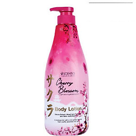 Kem Dưỡng Thể Dưỡng Ẩm Làm Sáng Và Mịn Da Scentio Cherry Blossom 700ml