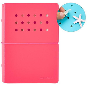 Sổ Còng Trang Trí A6 Bìa Cứng - 80 Trang 4 Lỗ - Sworld ST6188-RD - Red