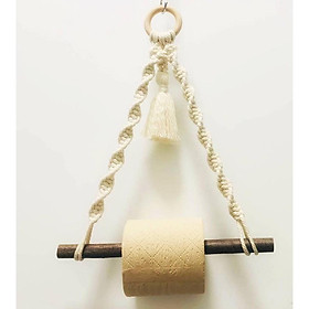Dây treo giấy vệ sinh Macrame Paper towel holder