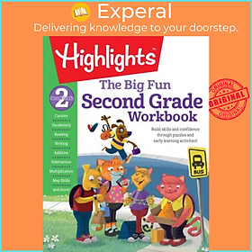 Sách - The Big Fun Second Grade Workbook by Highlights (US edition, paperback)