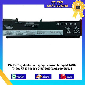 Pin Battery dùng cho Laptop Lenovo Thinkpad T460s T470s SB10F46460 24WH 00HW022 00HW023 - Hàng Nhập Khẩu New Seal