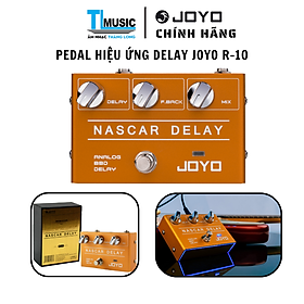 Mua JOYO R-10 Analog Delay Effect Pedal - Bàn đạp hiệu ứng Delay Classic BBD âm thanh ấm áp tự nhiên- Hàng chính hãng