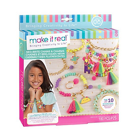 Đồ Chơi MAKE IT REAL Bộ Thiết Kế Vòng Tay Tua Rua Sắc Màu 1313MIR