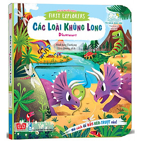 Hình ảnh Sách Chuyển Động - First Explorers - Dinosaurs - Các Loài Khủng Long