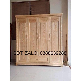 Mua tủ gỗ sồi 4cánh kt dài 2m cao 2m 05 sâu 67