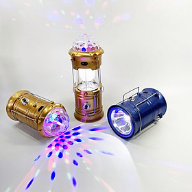 Mua Đèn Cắm Trại 5801 Siêu Sáng Đa Năng 4 Trong 1 Có Đèn Led Vũ Trường