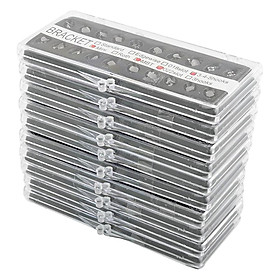 Bộ Mắc Cài Niềng Răng Bằng Kim Loại Mini Roth MBT (20 Cái x 10 Bộ)