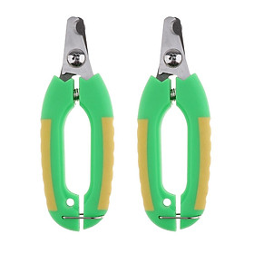 2PCS Pet Dog Cat Alloy Nail Clipper Trimmer for Small Animals