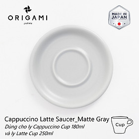 Đĩa sứ Origami Cappuccino Latte Saucer 147mm