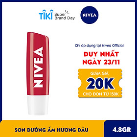 Son Dưỡng Nivea Mùi Dâu 4.8g - 85083