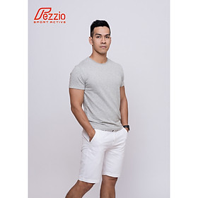 Áo thun t - shirt nam kiểu dáng ngắn tay ôm body trẻ trung chất cotton mềm mát thương hiệu Fezzio