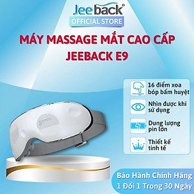 Máy massage mắt Jeeback E9 với bàn di bấm huyệt rung 3D xoa bóp thái dương