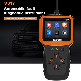 Hình ảnh Review Thiết bị dò tìm lỗi động cơ xe hơi OBD 2 V317 OBD II
