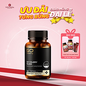 Viên gout nhập khẩu chính hãng New Zealand GO CELERY 16000mg (60 viên) giúp giảm các triệu chứng bệnh gút: giảm uric acid, làm giảm triệu chứng sưng đau do gut