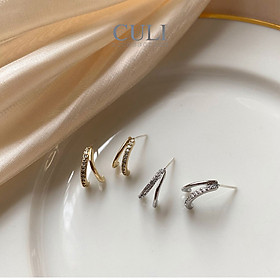 Khuyên tai, Bông tai thời trang nữ HT605 - Culi accessories