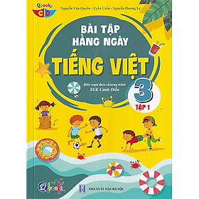 Sách - Bài tập hằng ngày Tiếng Việt 3 tập 1 (Biên soạn theo chương trình sgk Cánh diều)