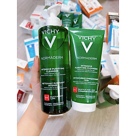 Sữa Rửa Mặt Dạng Gel Giúp Làm Sạch Sâu Và Giảm Bã Nhờn Trên Da Normaderm Phytosolution Intensive Purifying Gel 200Ml