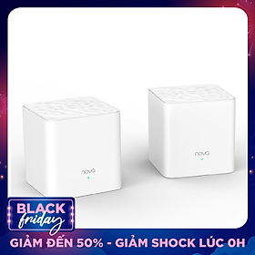 Bộ 3 Cái Phát Wifi Dạng Lưới Mesh Tenda Nova MW3 AC1200 - Hàng Chính Hãng