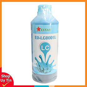 Mua Mực nước màu xanh nhạt Dye Epson ED-LC0001L thương hiệu Estar (1L)(hàng nhập khẩu)
