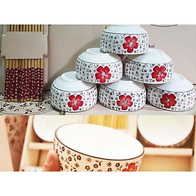 Mua BỘ CHÉN ĐŨA 6 CÁI XUẤT NHẬT - 6 CHÉN VÀ 6 ĐÔI ĐŨA CAO CẤP KÈM HỘP DÙNG LÀM QUÀ TẶNG Ý NGHĨA