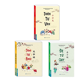 Sách - đệ tử quy + thiên tự văn + tam tự kinh