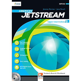 Hình ảnh American Jetstream Upper-Intermediate B Student's book & Workbook ( không kèm CD)