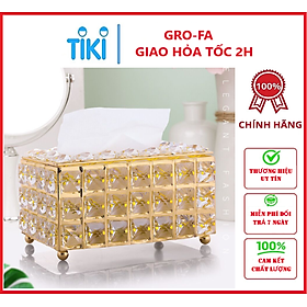 Mua Hộp Đựng Khăn Giấy Pha Lê Sang Trọng Gro-Fa - Chính Hãng