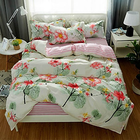 Bộ chăn ga gối Cotton cao cấp 1m6x2m DQK165