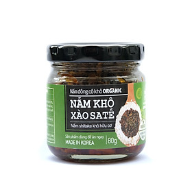 JOYFUL FARM - Nấm Đông Cô ORGANIC xào Sa tế CHAY (80gram)