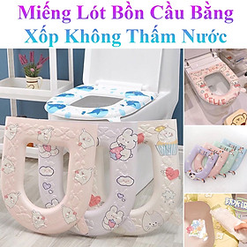 Mua Miếng Lót Bồn Cầu Bằng Xốp Không Thấm Nước Giữ Ấm Siêu Mềm  Dễ Dàng Vệ Sinh