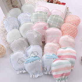 Găng Tay Cho Bé Bao Tay Chống Cào Xước Cho Trẻ Sơ Sinh Chất Cotton