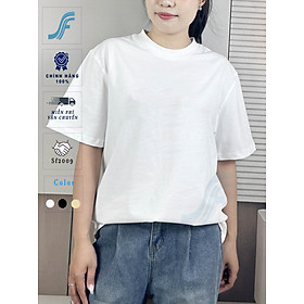 Áo Thun Unisex - Oversize Chất 100% Cotton 2 chiều Dày 250gsm | Nam Nữ Mặc Siêu Đẹp