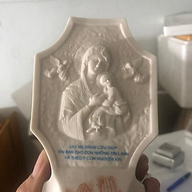 Mua 82. Phù điêu công giáo Đức Mẹ hằng cứu giúp