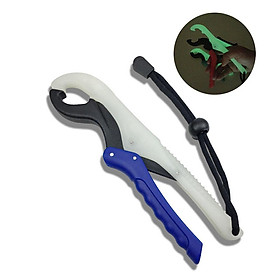 Floating Fish Control Clamp 21cm Luminous Fish Mouth Clip With Lanyard Fish Set