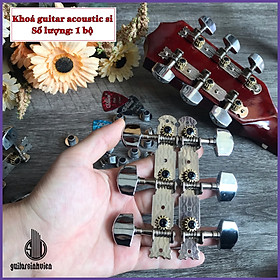 Mua Khoá đàn guitar acoustic  - Khoá si không rỉ - Đặt hàng tặng pick