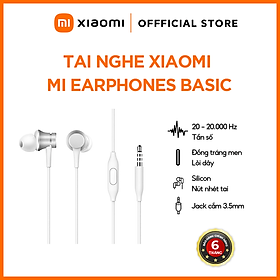 Tai Nghe Nhét Tai Mi Basic Xiaomi HSEJ03JY - Hàng Chính Hãng
