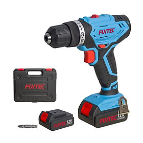 Máy khoan pin không dây FIXTEC FCD12L06 tặng kèm thêm 1 pin