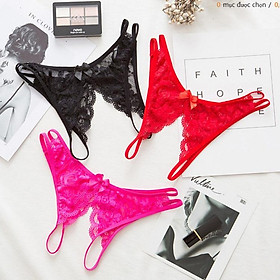 Quần lót nữ ren đẹp, gợi cảm, sexy - Màu hồng - 1 cái