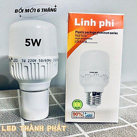 Mua Bóng LED Trụ LINH PHI 5W siêu sáng tiết kiệm 80% điện
