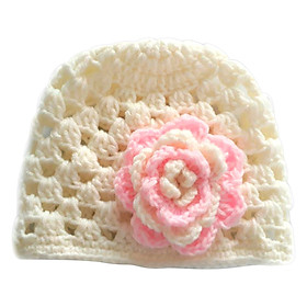 Nón Len Hoa Hồng Cho Bé H36F01