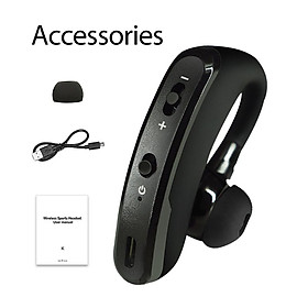 Tai nghe kinh doanh V9S mới 5.2 Tai nghe không dây âm nhạc âm thanh Bluetooth với màn hình LED HD MIC MIC thể thao giảm tai nghe tai nghe: V9 Đen