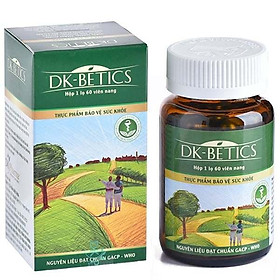 Viên uống tiểu đường DK Betics Hộp 60 viên