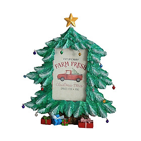 Christmas Picture Frame Photo Holder Ornaments for Xmas Tree Decoration